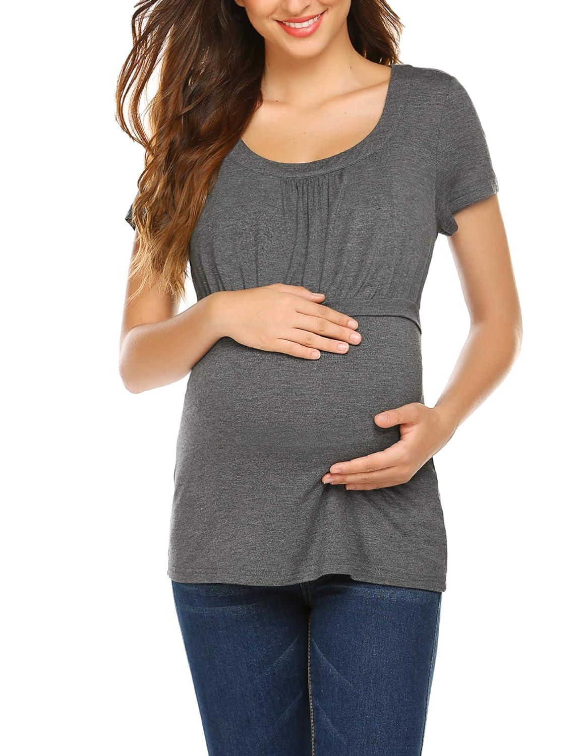 Best  Maternity Nursing Blouses & Button-Down Shirts